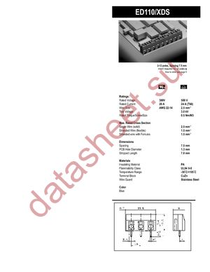 ED110/2DS datasheet  